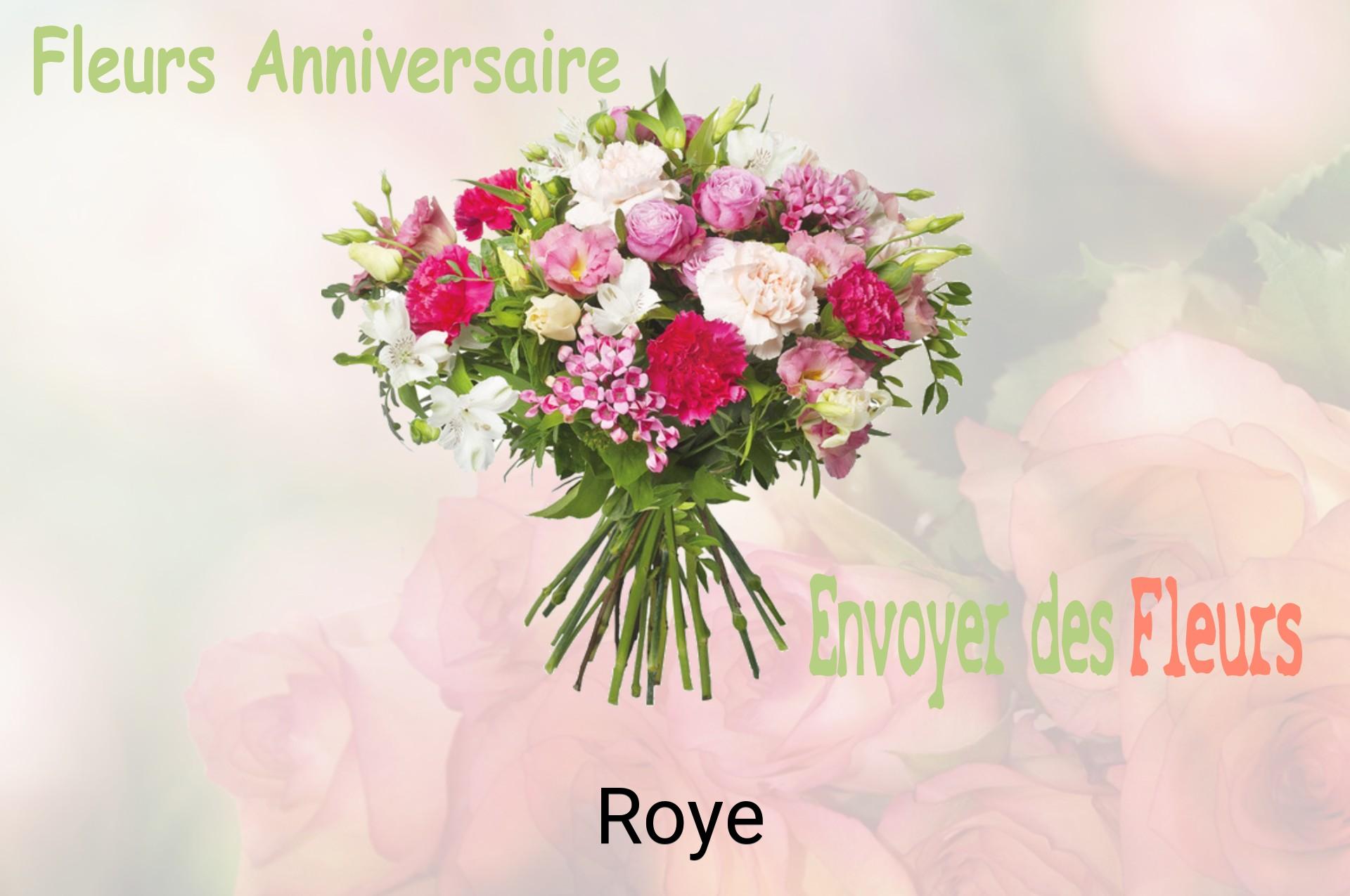 Bouquet de fleurs d’anniversaire livré à Roye
